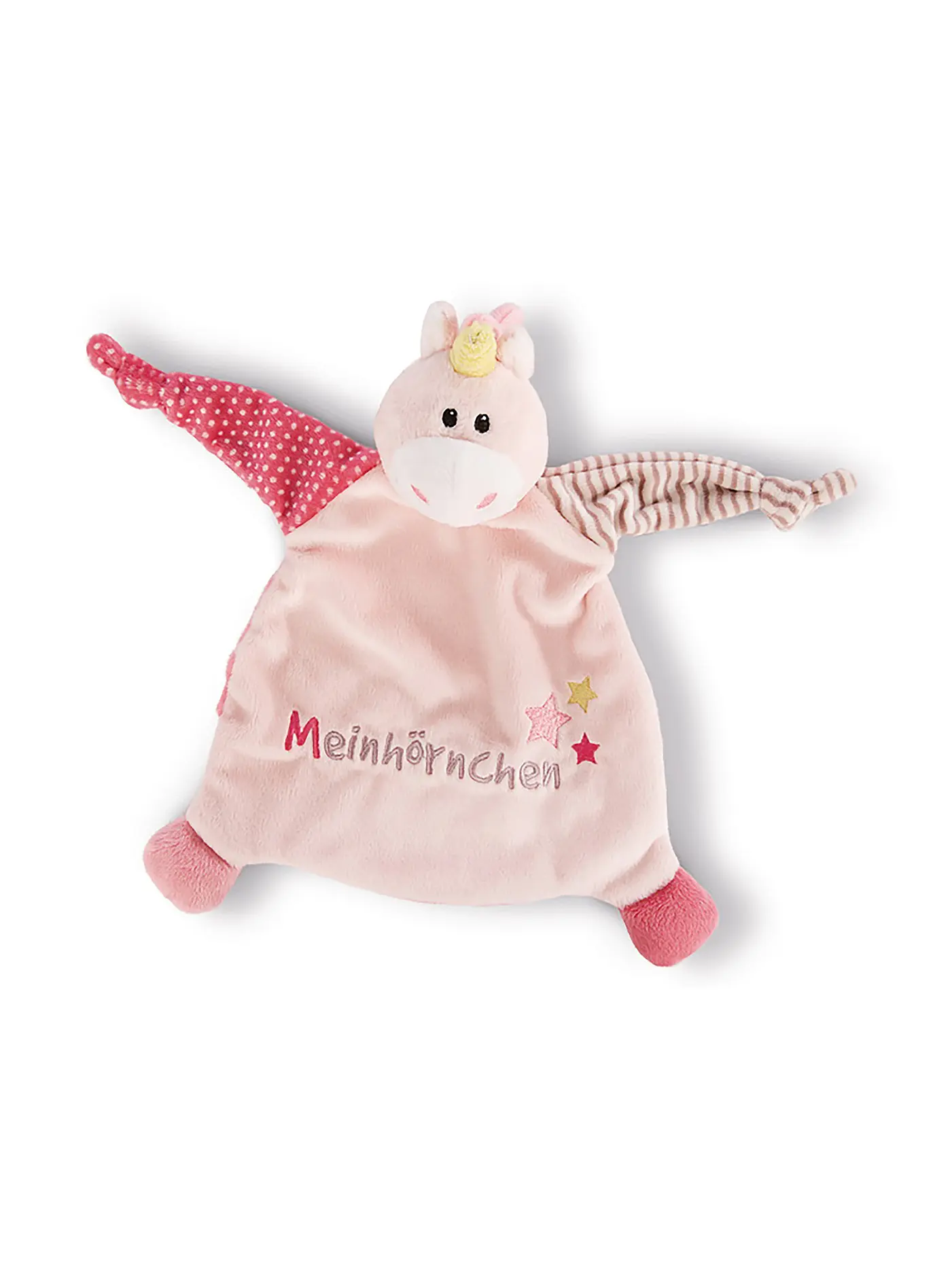 NICI | Schmusetuch Einhorn Stupsi Meinhörnchen | 